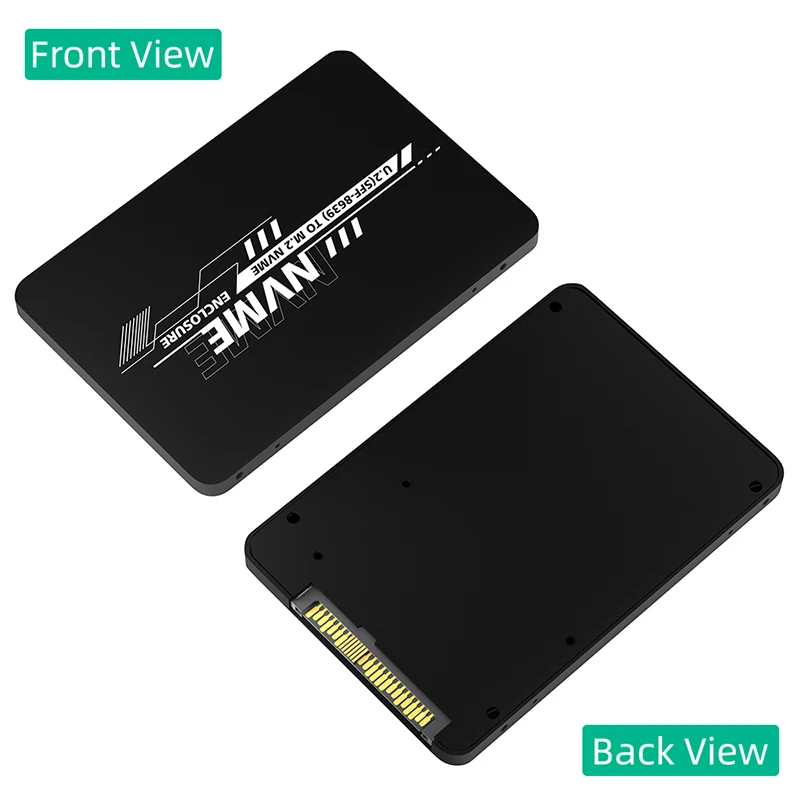 Caja de aluminio del adaptador