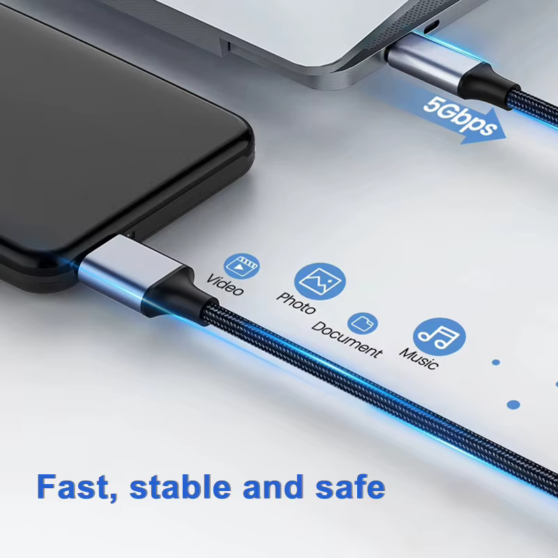 Cable Adaptador USB 3.0 Micro B a USB-C para Disco Duro Externo 5Gbps - imagen 5