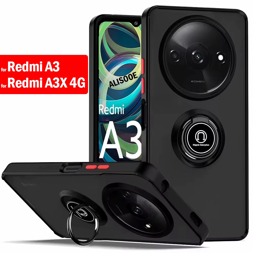 Funda con soporte de armadura para Xiaomi Redmi