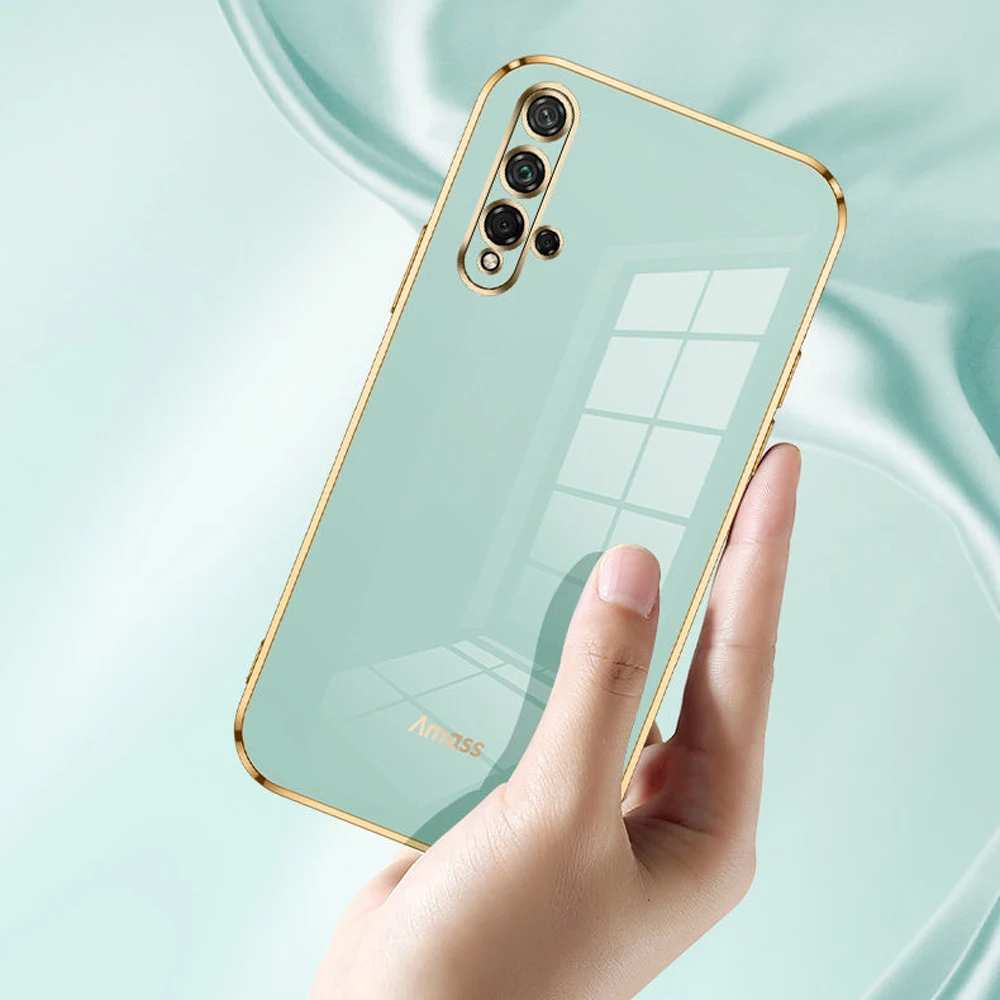 Huawei Nova 5T/7i Funda Lujo Silicona Antigolpes - imagen 2
