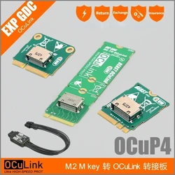 TH3P4 OCuP4: dock eGPU OCuLink con TB3/4, USB4 y M.2 NVMe
