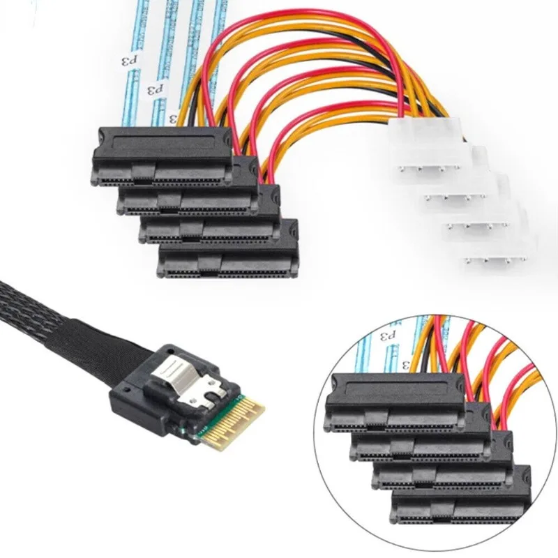 Cable instalado y gestionado