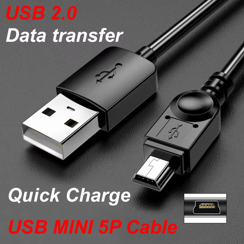 Cable USB Mini USB Negro