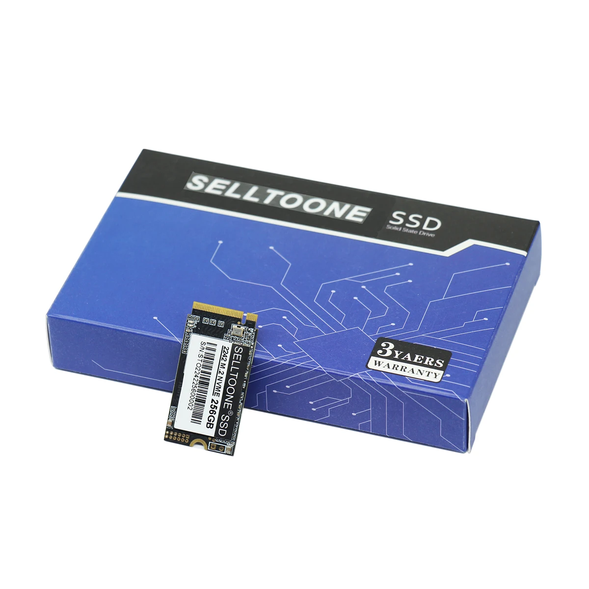 SSD en funcionamiento dentro de un portátil