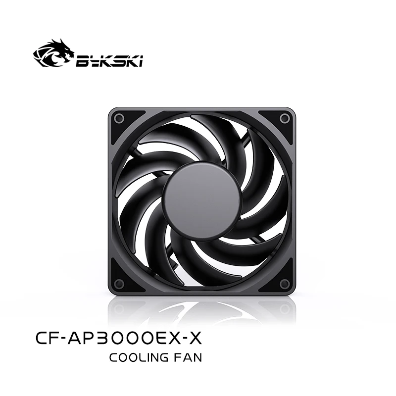 Ventilador 120mm PWM Bykski – Refrigeración Líquida Alta Velocidad - imagen 2