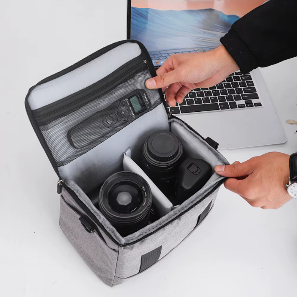 Bolso DSLR de nylon para Sony, Nikon, Canon y Panasonic - imagen 5