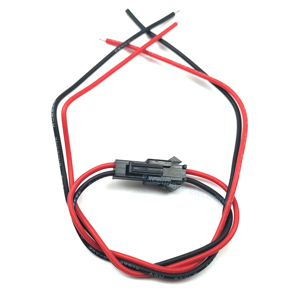 Conectores SM 2P 2,54 mm para Tira LED con cable silicona 22AWG - imagen 2