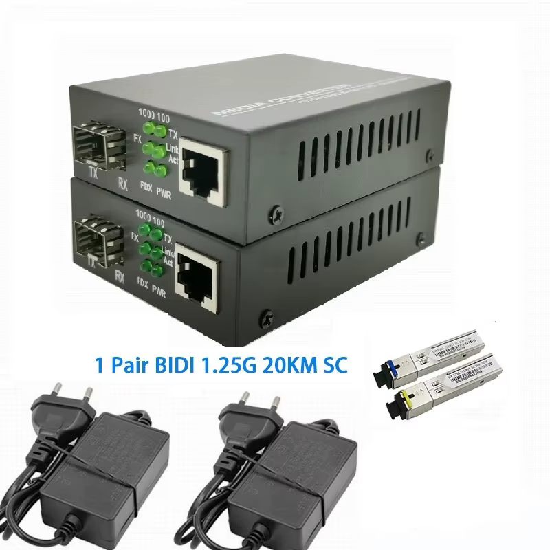 Convertidor SFP a RJ45 Gigabit Ethernet para Switches - imagen 2