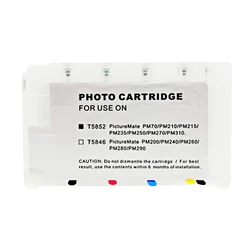 Cartucho de tinta recargable Einkshop para Epson PictureMate T5846