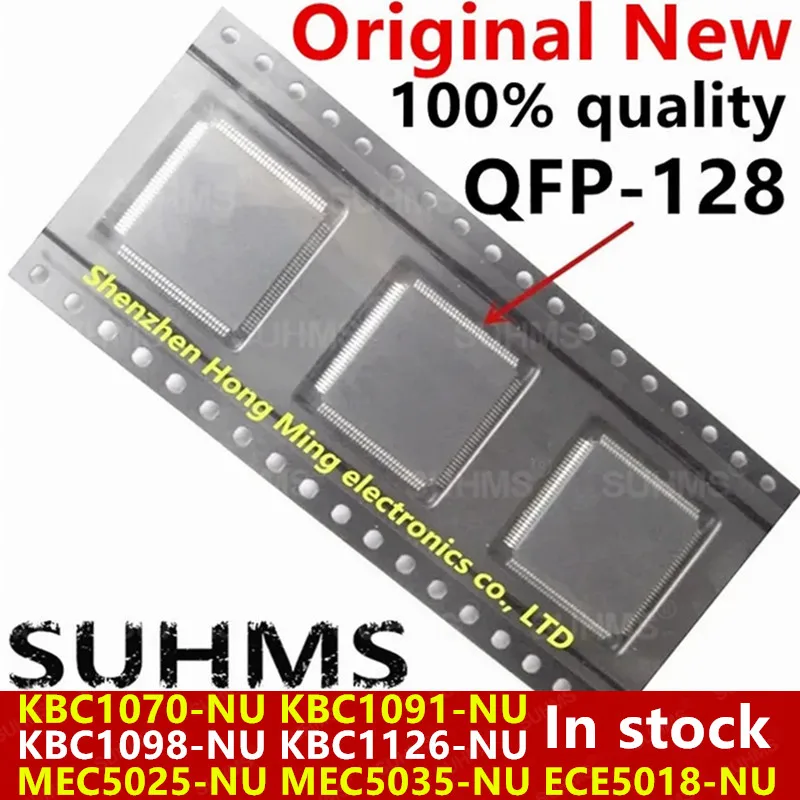 Chipset QFP-128 - vista cercana
