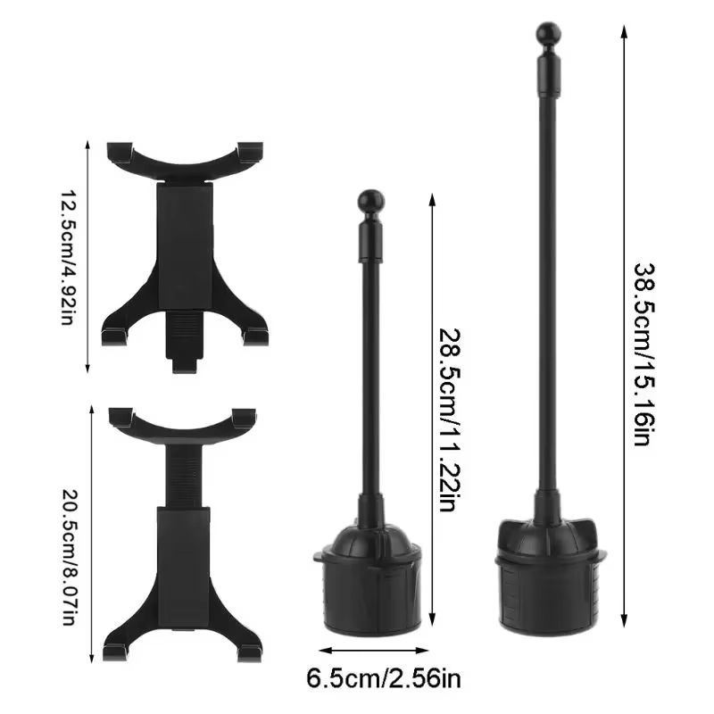Soporte Tablet Coche Cuello de Cisne para iPad Air Mini y Tablets 7-12 - imagen 3