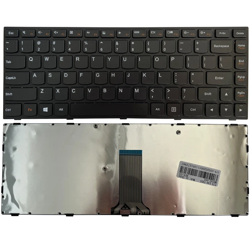 Teclado Lenovo IdeaPad G40 vista frontal