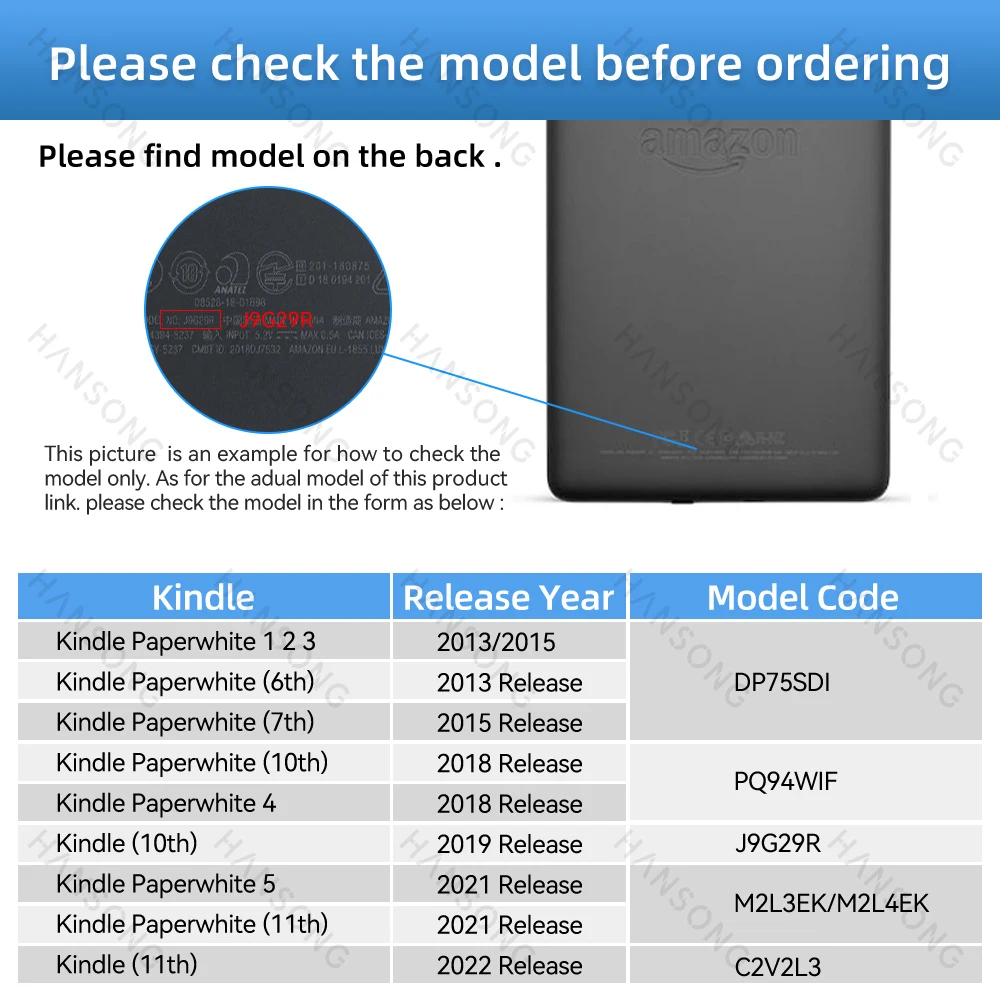 Funda Kindle con tapa Protectora 2022 - imagen 4