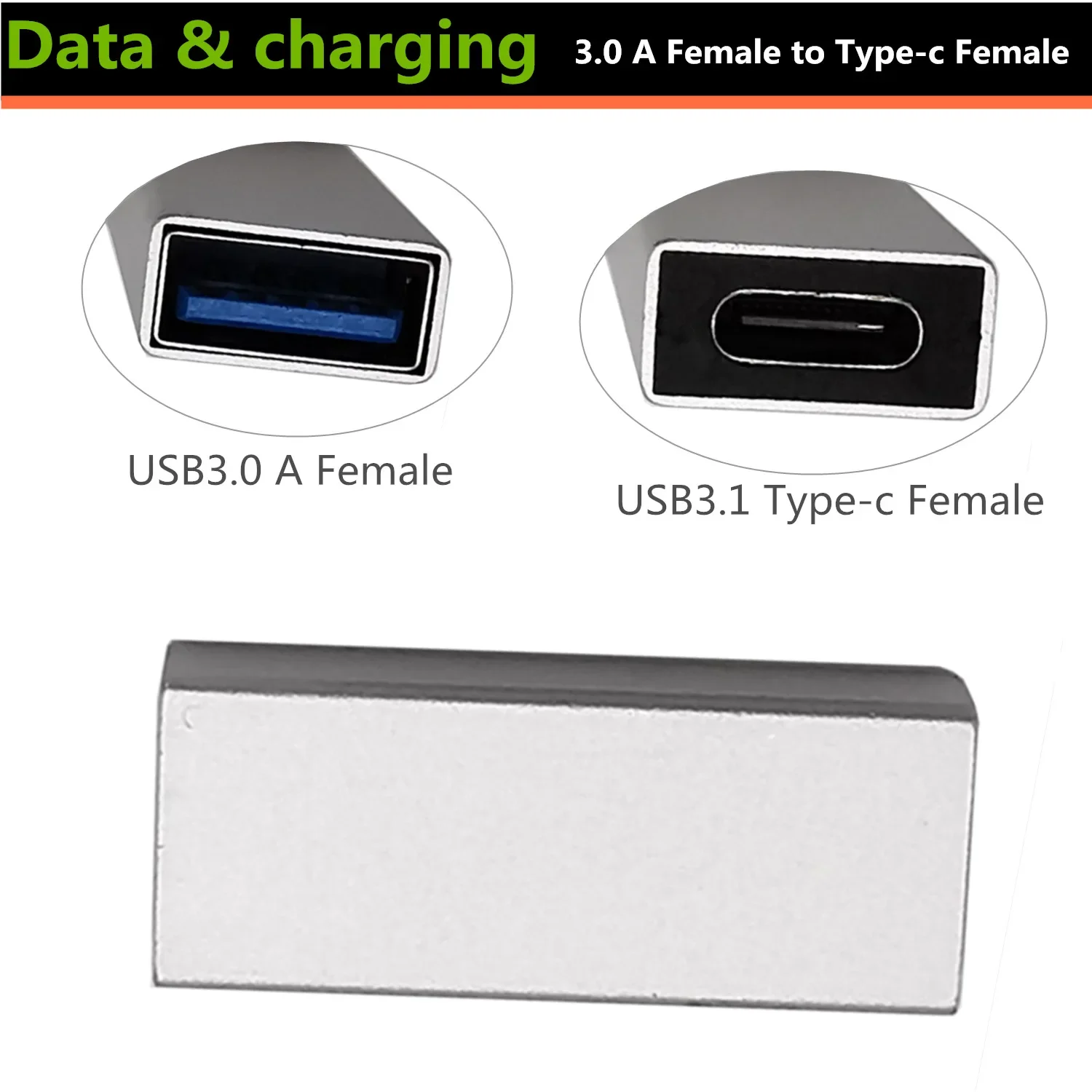 Adaptador USB-C Hembra a USB-A 3.0 5 Gbps - imagen 5