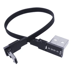 Cable Micro USB 2.0 Angular 90° - Varias Longitudes