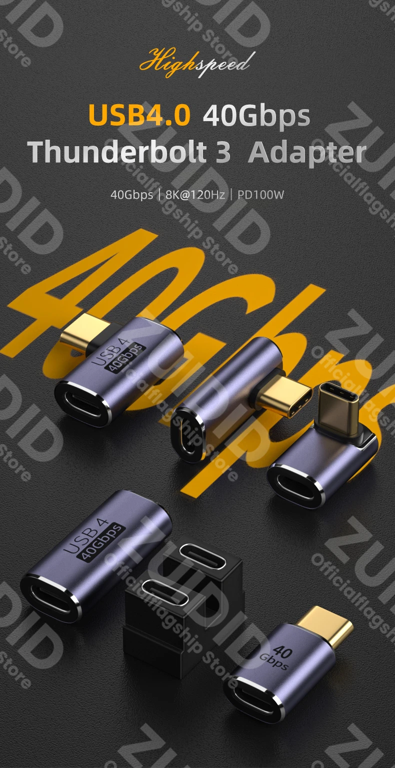Adaptador USB-C OUIO visto de frente