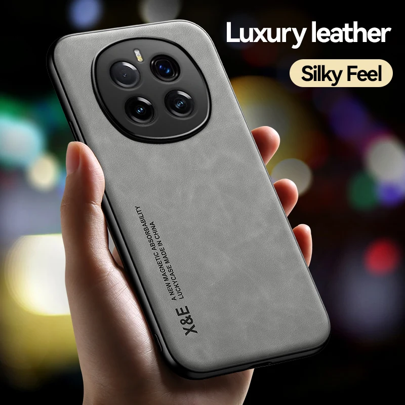Honor Magic 7 Pro Funda Cuero Magnética para Coche – Premium Lujo