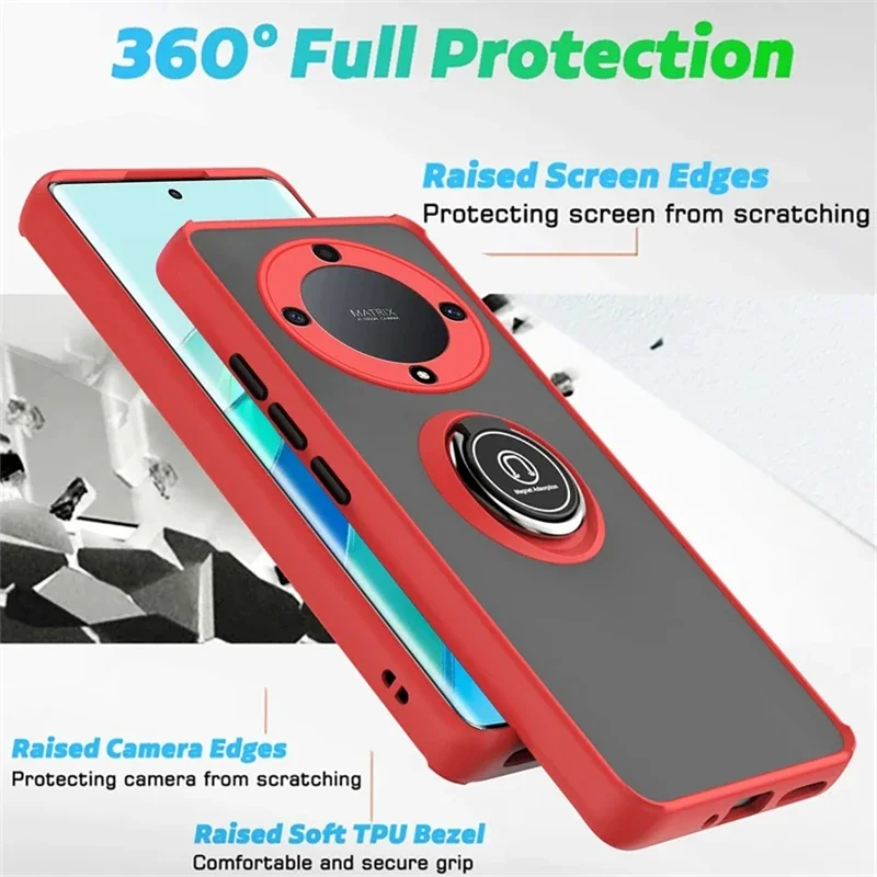 Funda Honor Magic 6 Pro / 5 Lite – Silicona Antigolpes Magnética - imagen 4