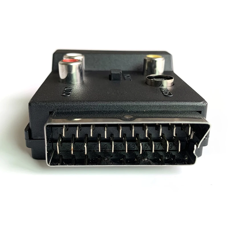Convertidor SCART a RCA y S-Video – Adaptador Audio Vídeo - imagen 2
