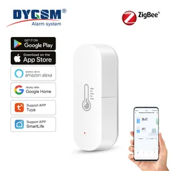 Sensor Zigbee Temperatura Humedad Tuya – Compatible Alexa y Google