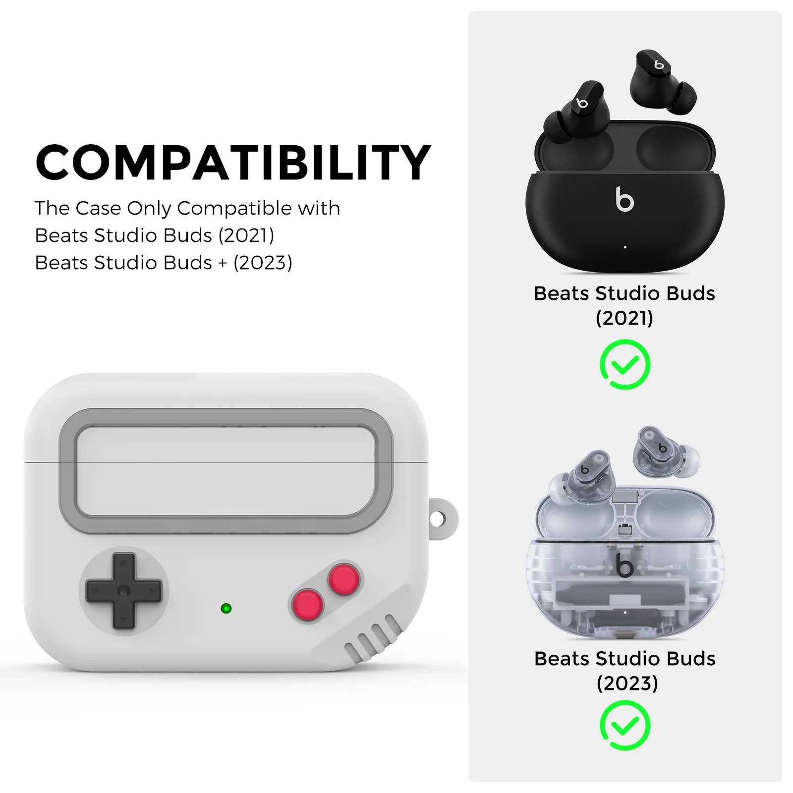 Funda Protectora Beats Studio Buds – Silicona Suave Antigolpes - imagen 2