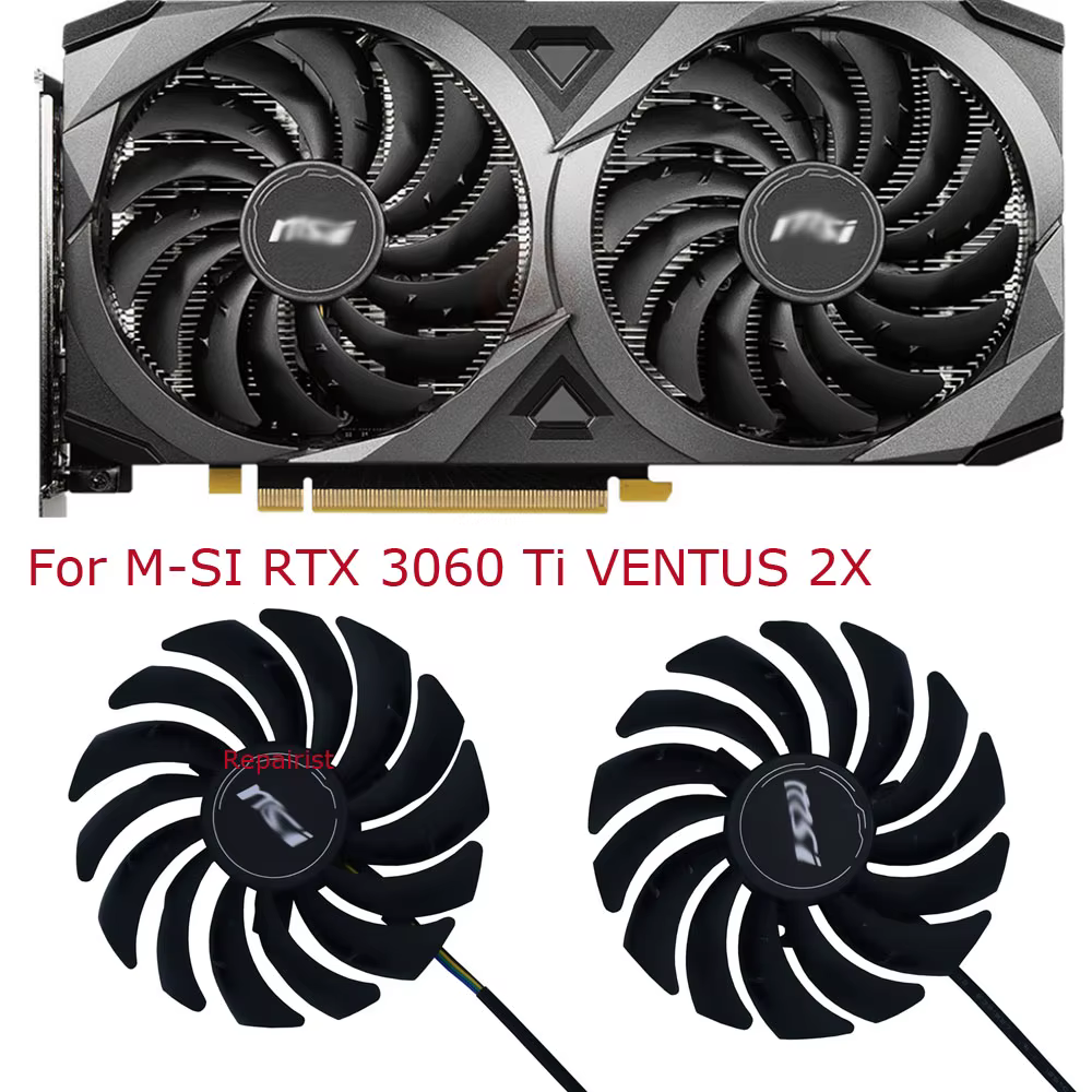 Ventilador Repuesto MSI RTX 3060 Ventus 2X OC – Refrigeración - imagen 4