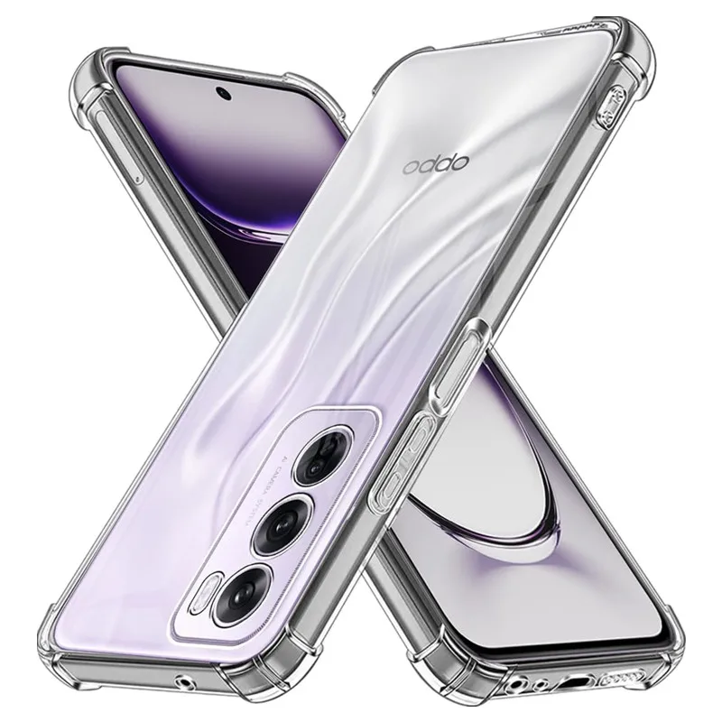 Funda TPU Transparente OPPO Reno 12 Pro 5G Antigolpes