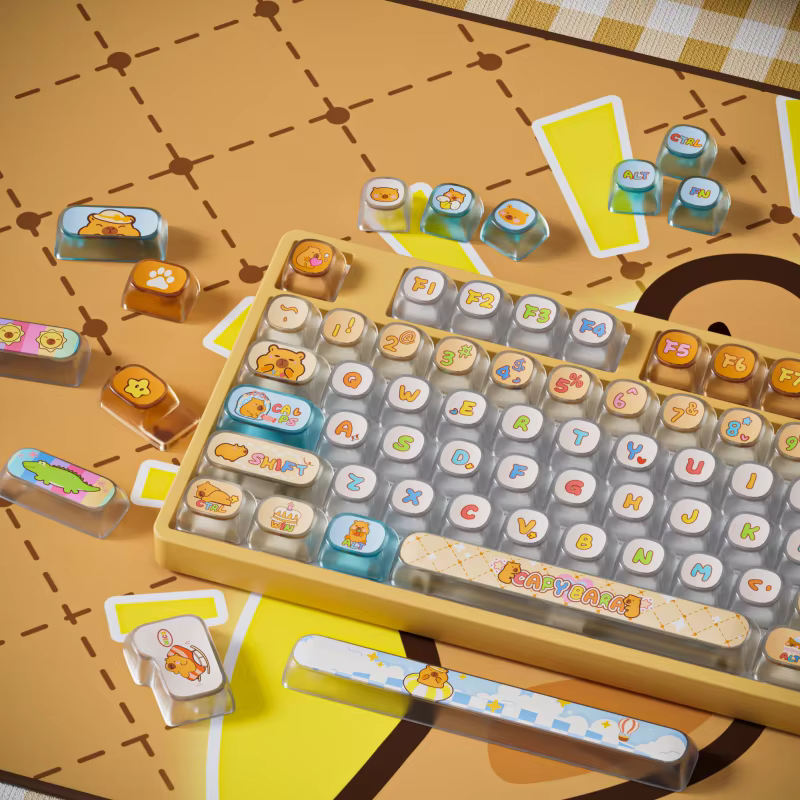 Akko Teclas MOA PBT Transparentes para Switch Mecánico - imagen 4