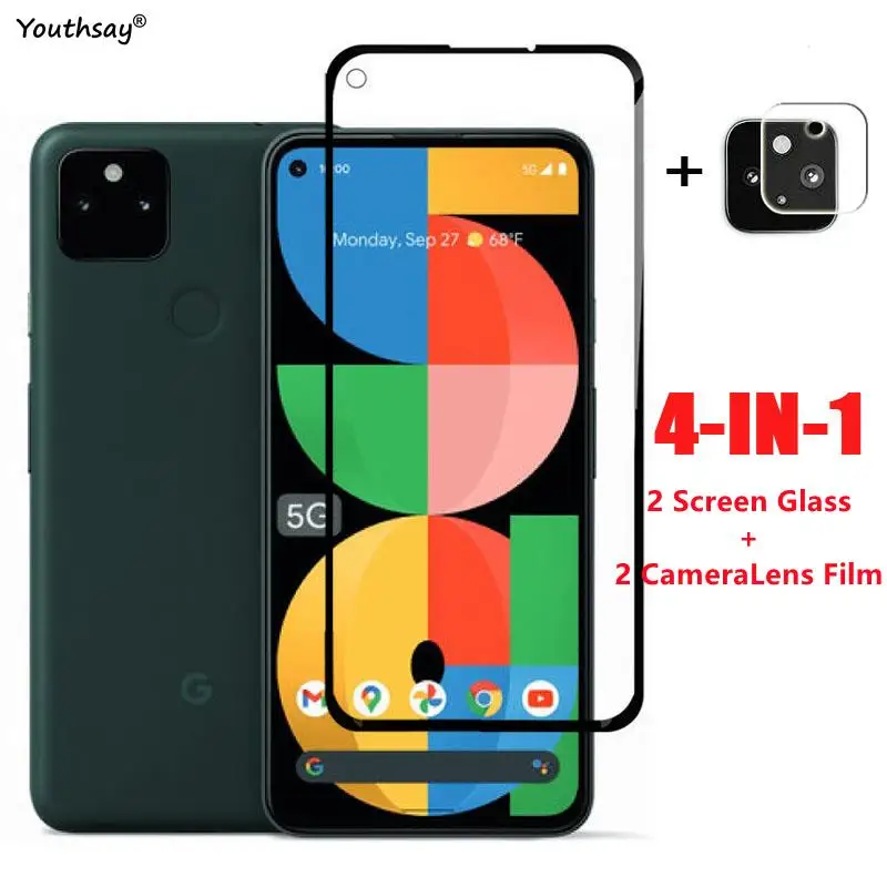 Google Pixel 5A Protector Pantalla – Vidrio Templado 9H - imagen 2