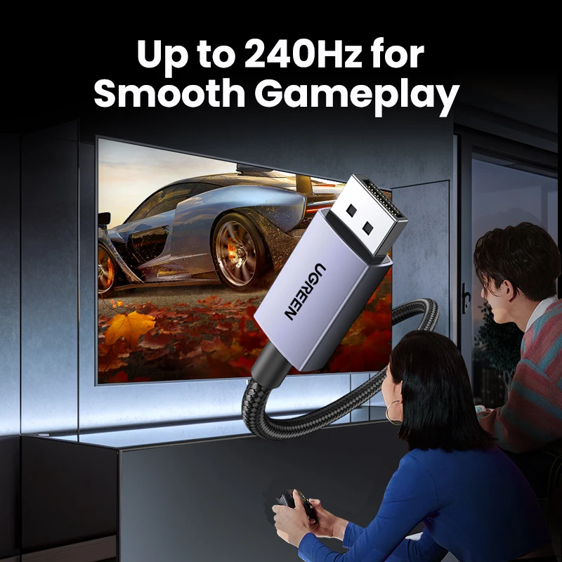 UGREEN Cable DisplayPort 2.1 8K 240Hz para PC y Monitor - imagen 5