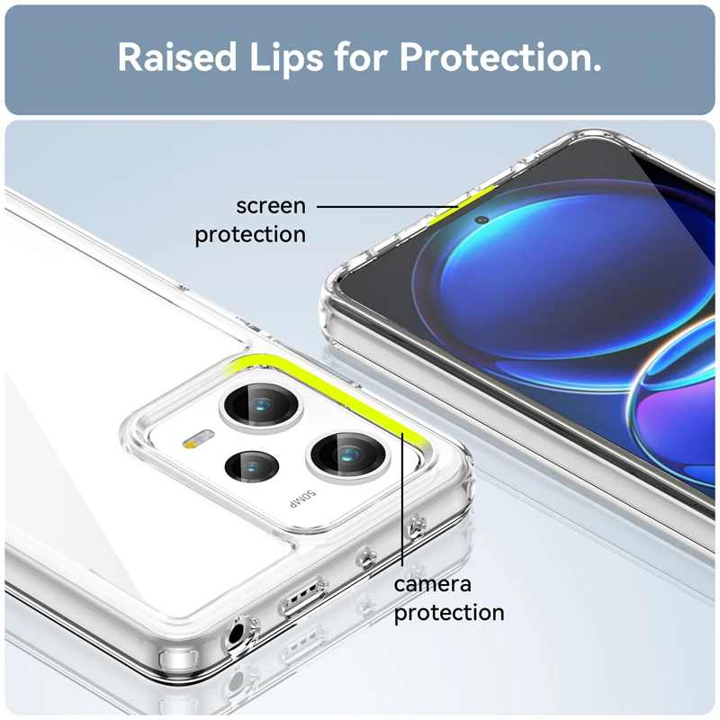 Funda Transparente para Xiaomi POCO X5 Pro – Protección Antigolpes - imagen 5