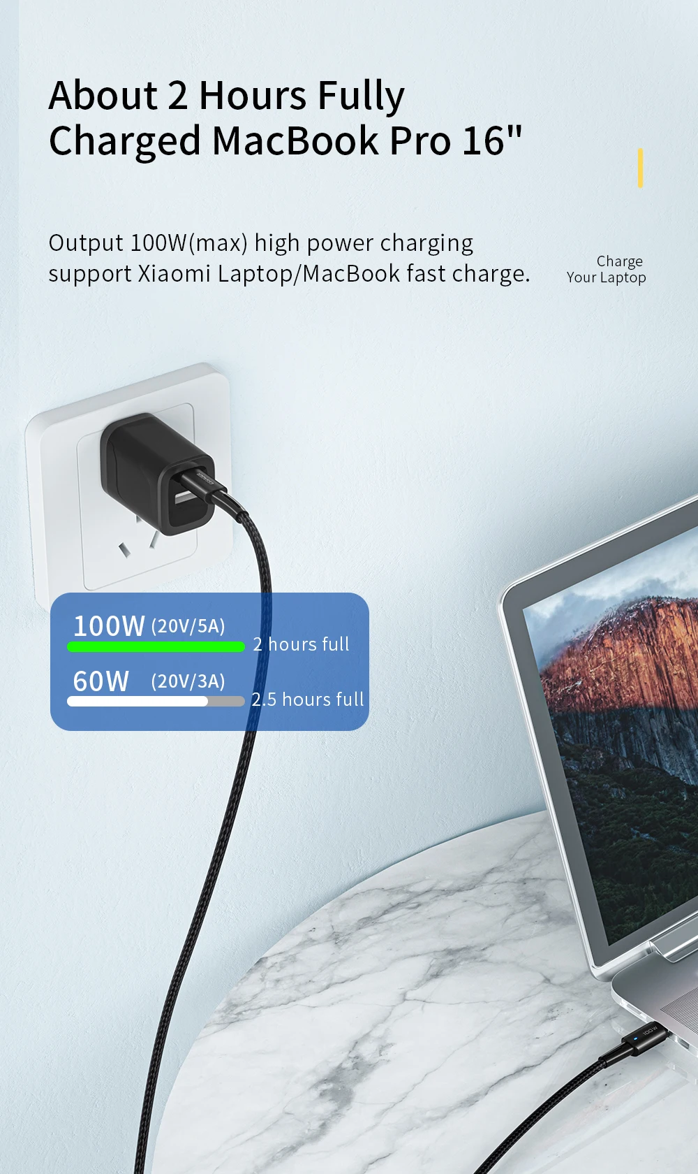 Conector USB-C detalle
