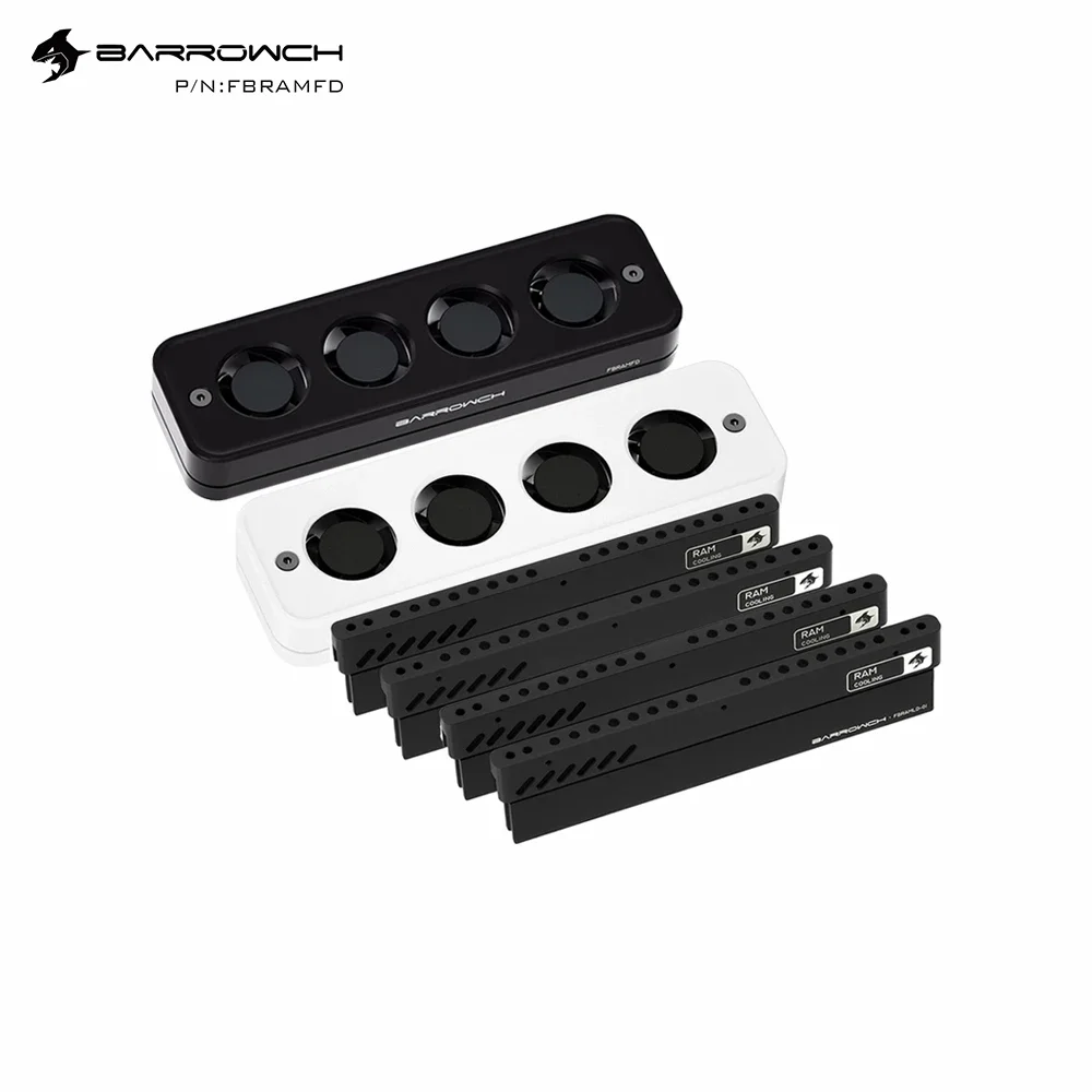 Disipador RAM DDR5 Barrowch – Refrigeración Activa con Ventilador - imagen 4