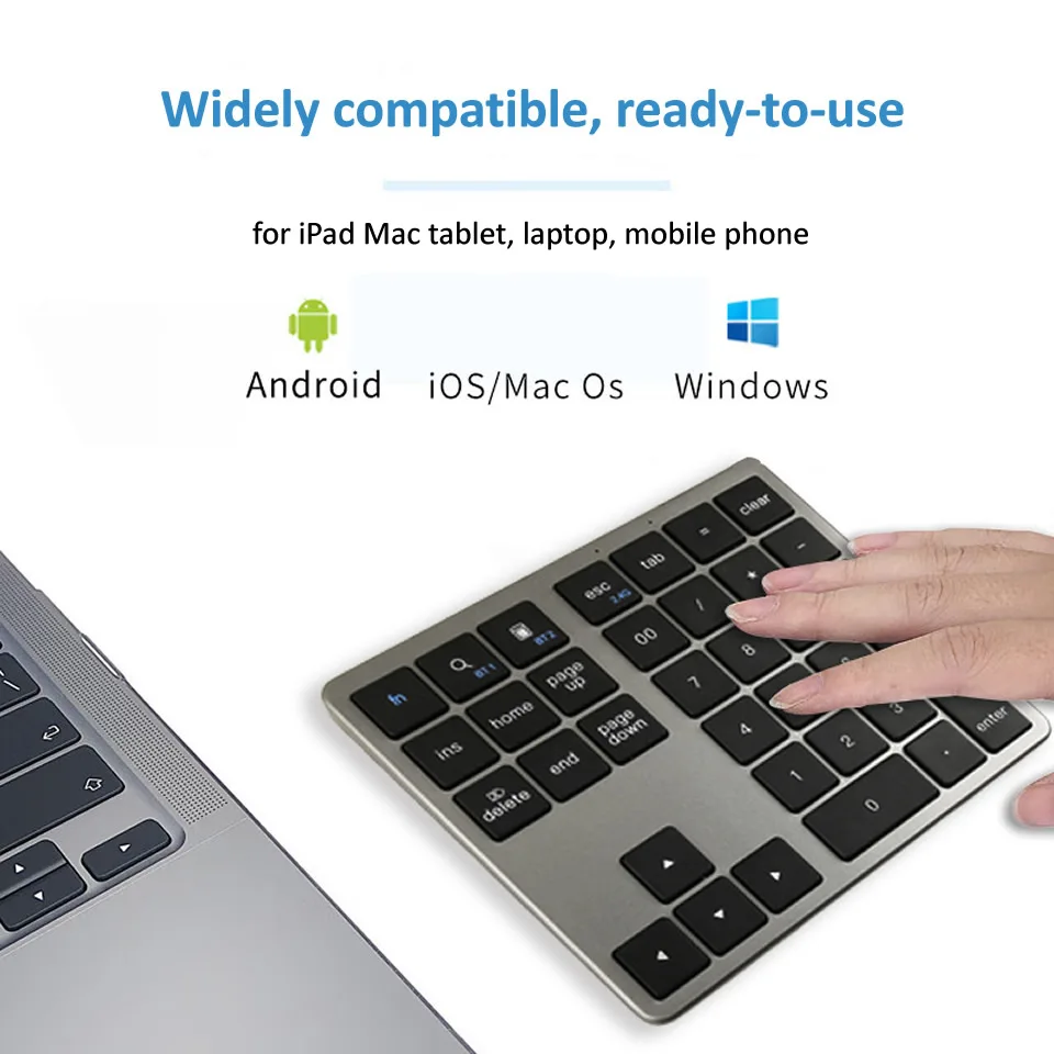 Teclado numéricoHKZA en plate