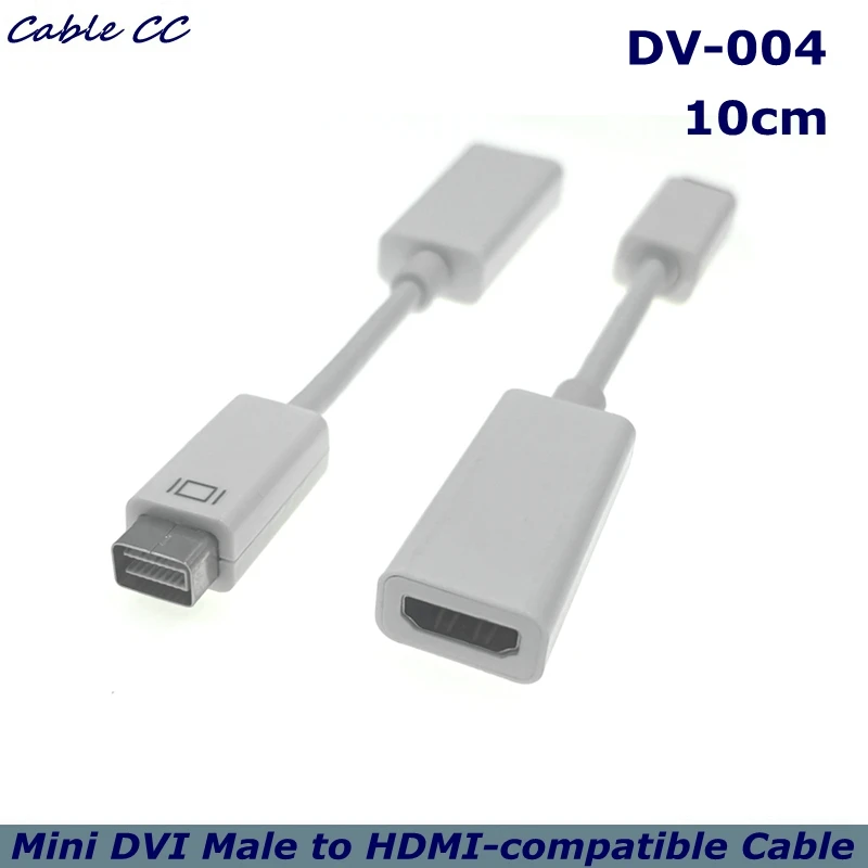 Apple MacBook – Adaptador Mini DVI Macho a HDMI Hembra Full HD 1080p - imagen 3