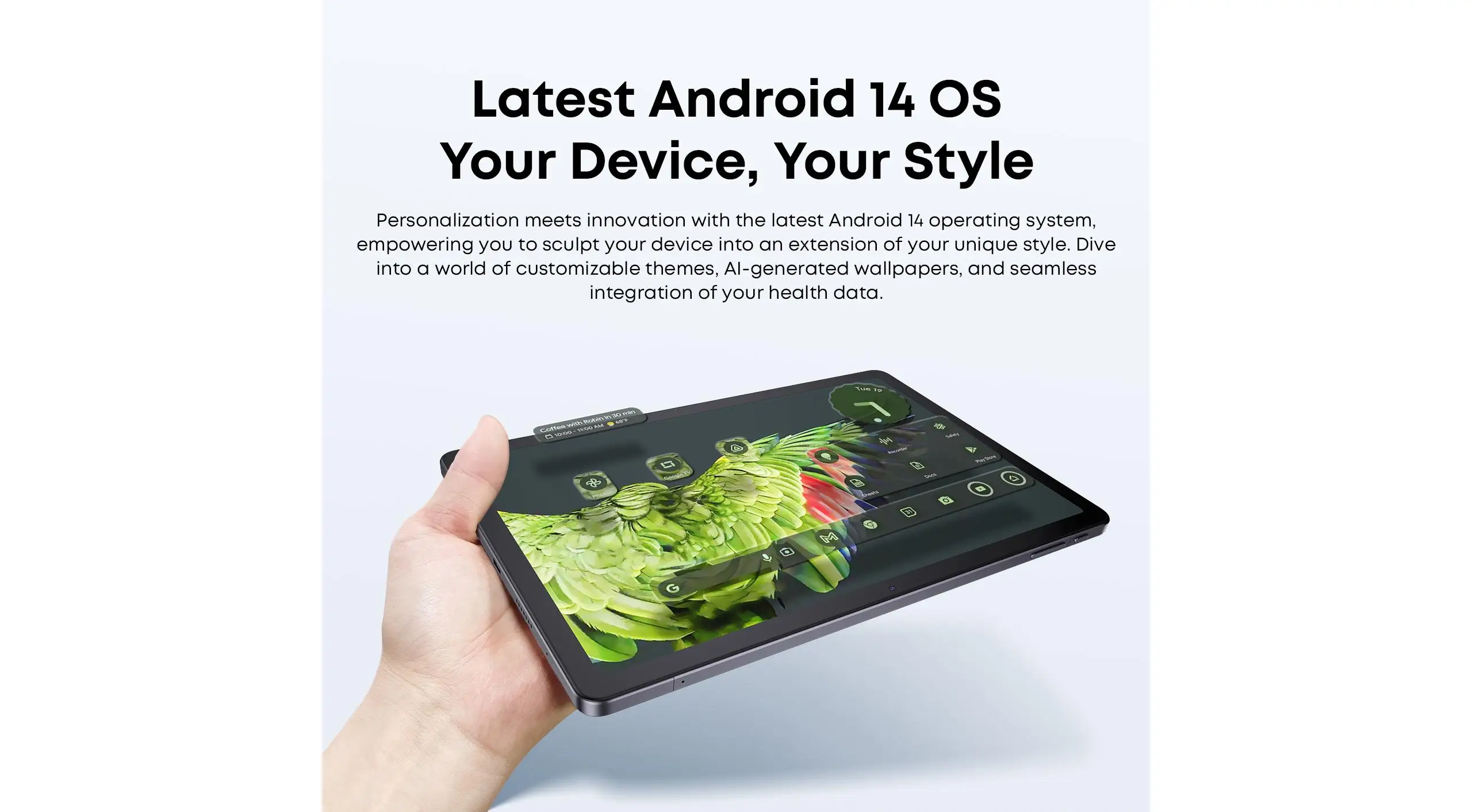Android 14 en la CHUWI AuPad