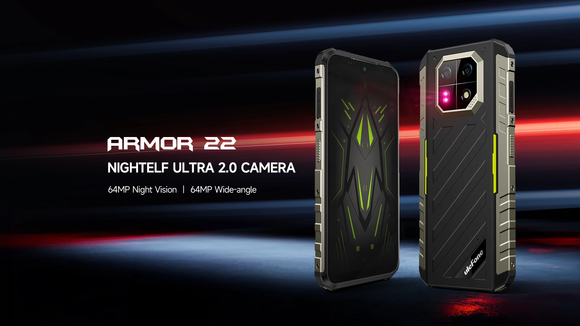 Ulefone Armor 22 cámara nocturna