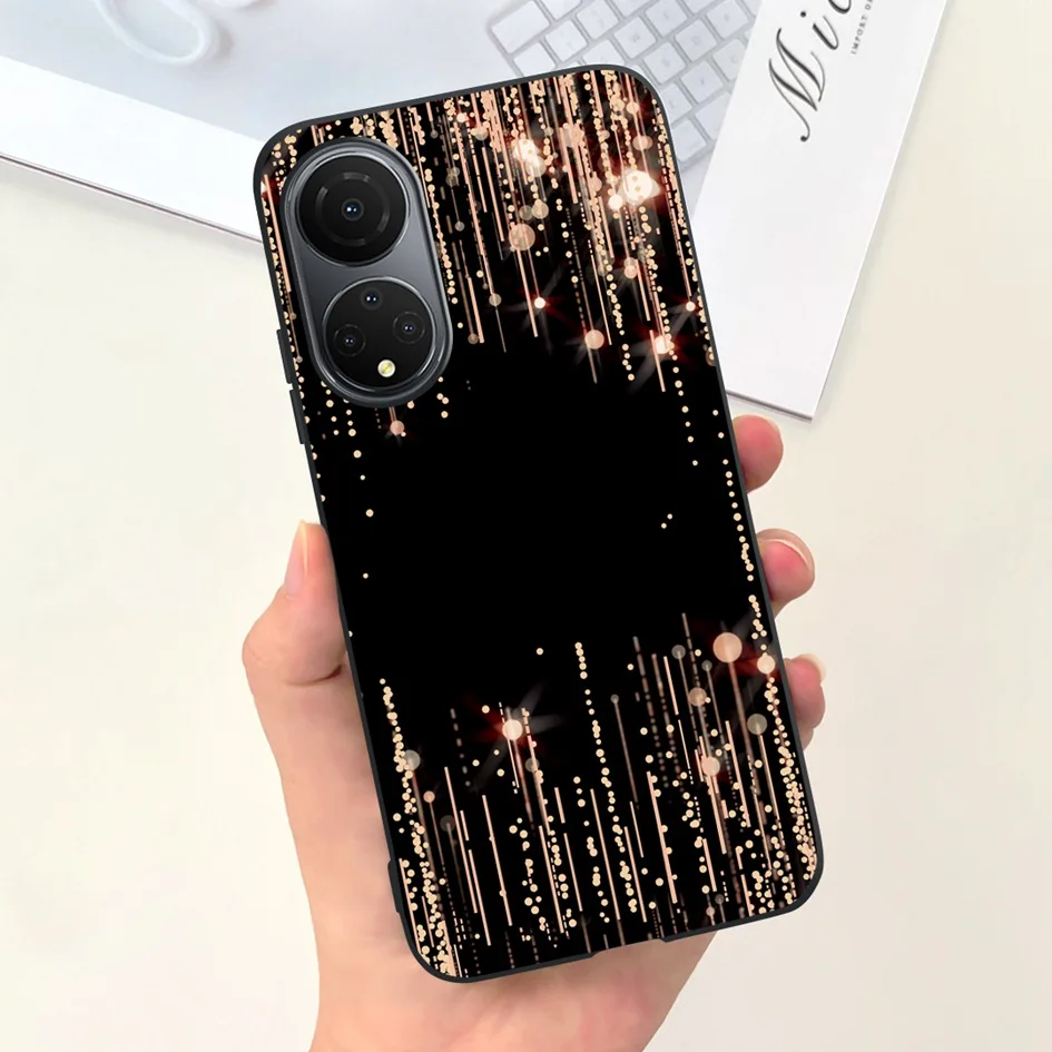 Vista frontal de la funda colocada