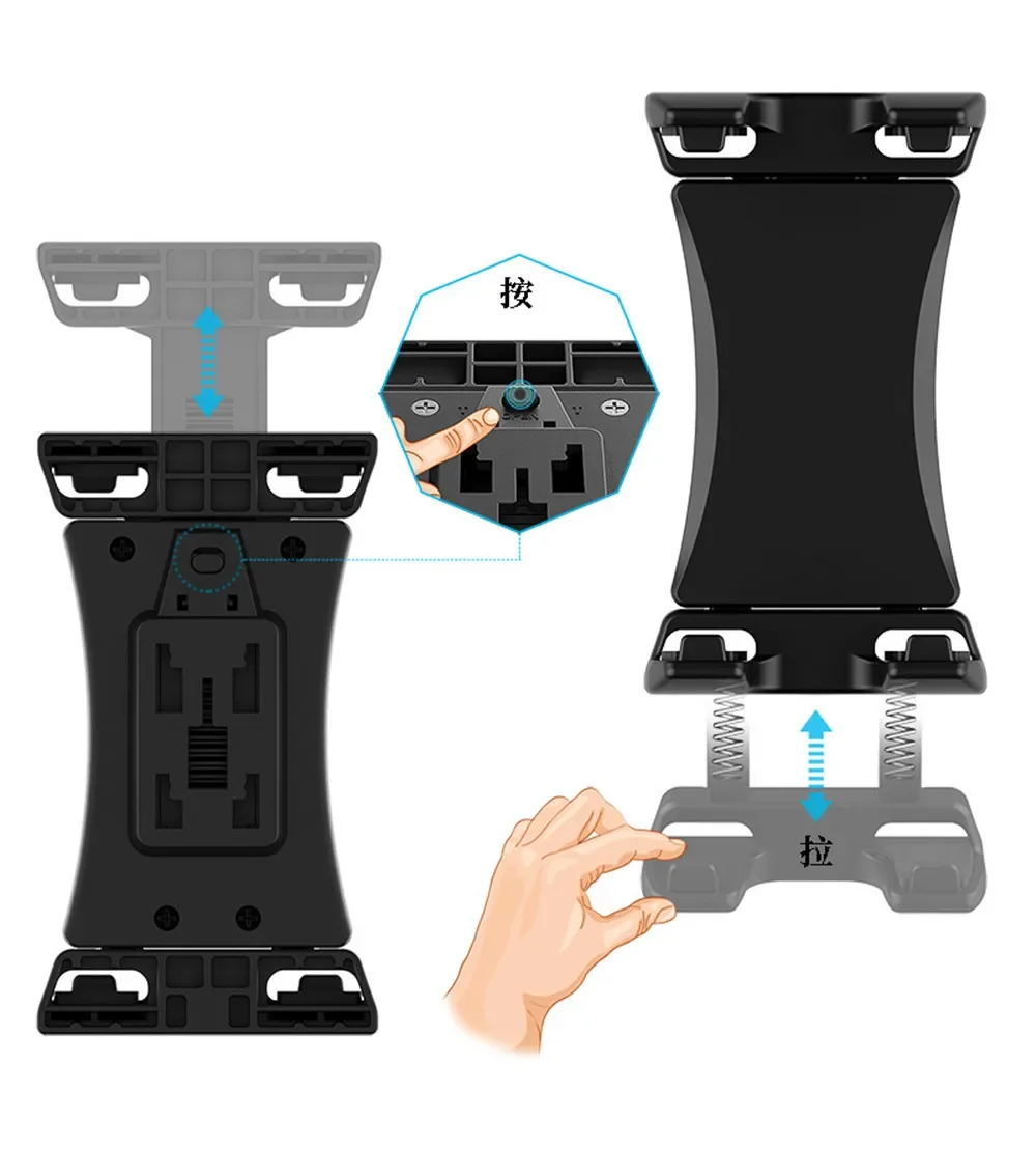 Soporte Universal para Tablet en Bicicleta y Ejercicio - imagen 2