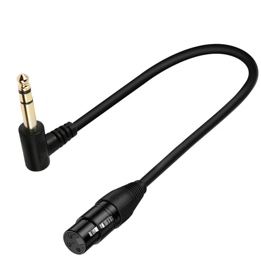 Cable TRS a XLR balanceado acodado 90° - imagen 4
