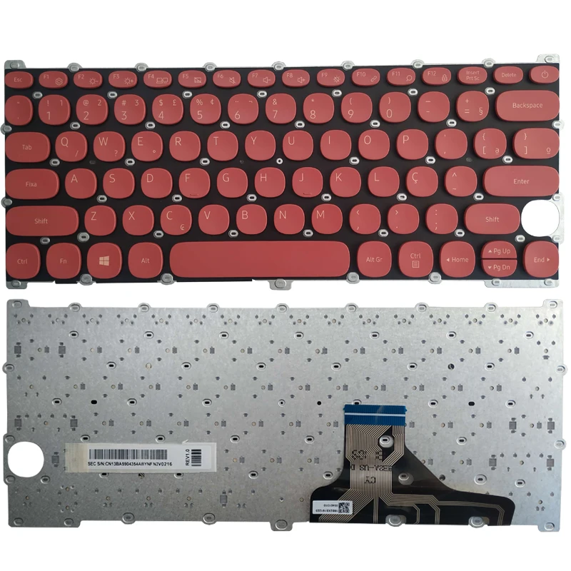 Teclado para Samsung NP530XBB color rosa