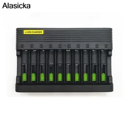 Cargador Inteligente USB Compatible Baterías 18650 Litio