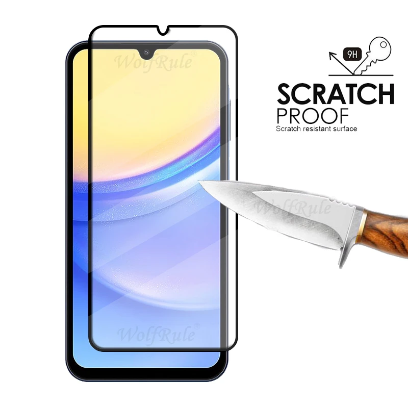 Vidrio Templado Samsung Galaxy A15 - Protector Pantalla Premium Antigolpes - imagen 5
