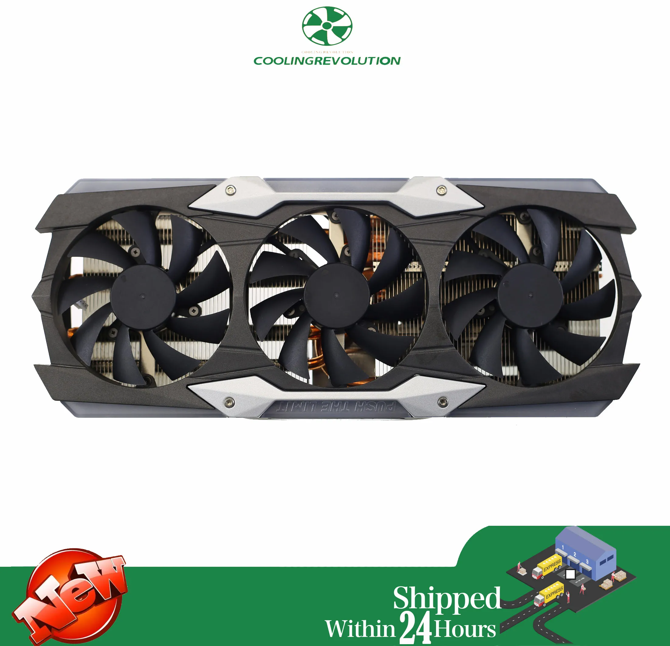 Ventilador disipador de calor COOLING REVOLUTION para ZOTAC GTX1080Ti AMP Extreme