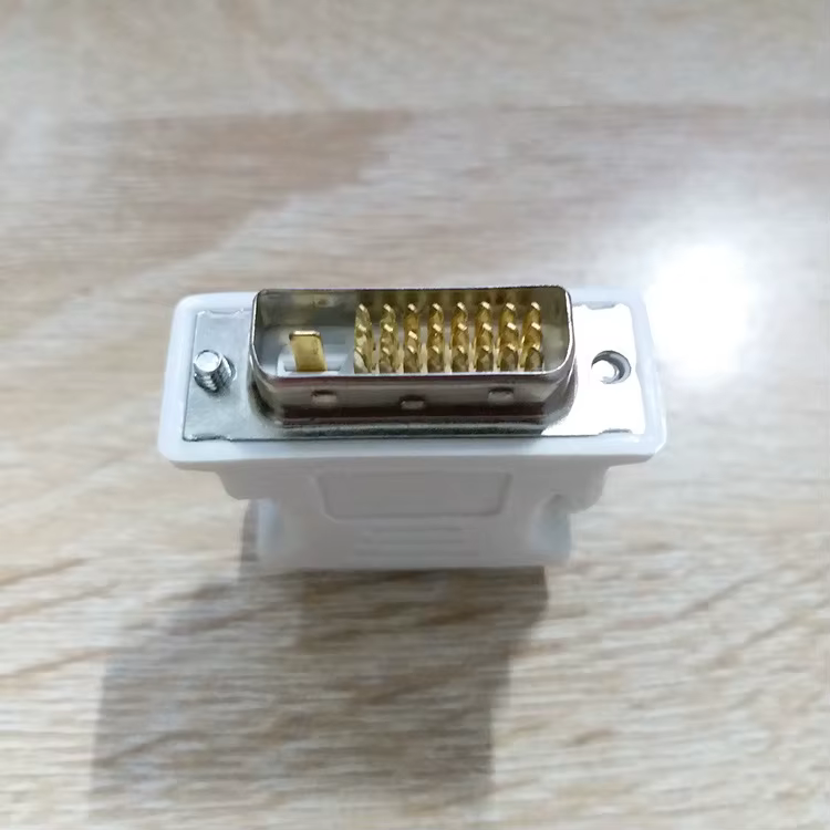 Detalle del conector DVI 24+1 a VGA