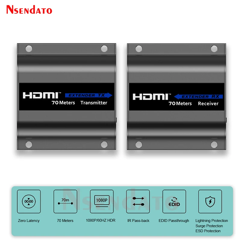 Extensor HDMI Cat 6 para PS4 y TV - imagen 4