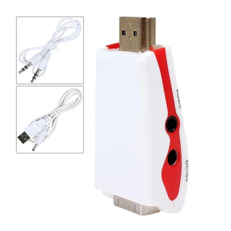 Adaptador HDMI a VGA para Portátil, Monitor y Proyector - imagen 2