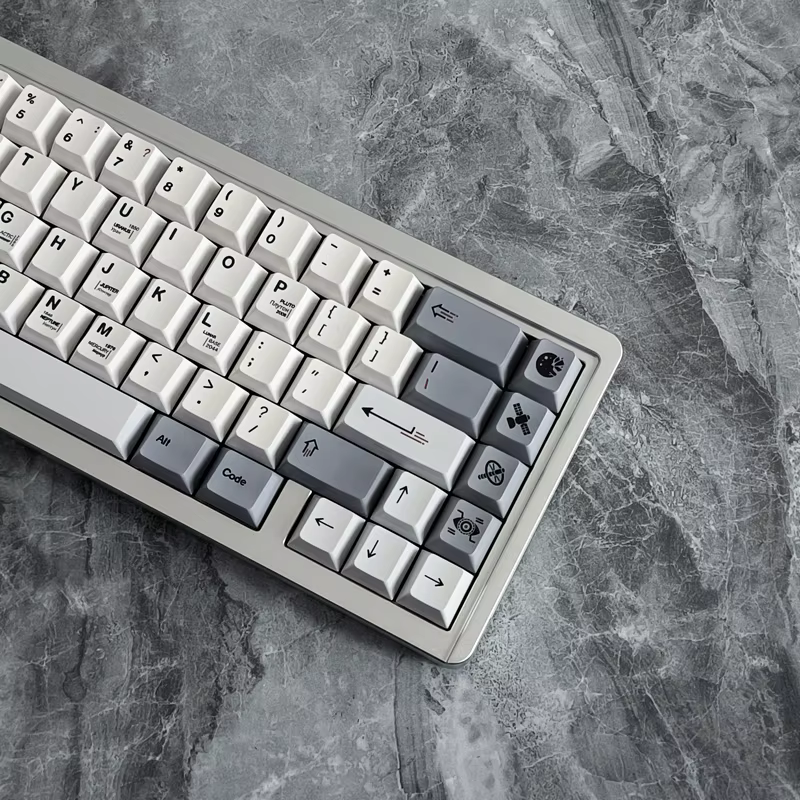 Teclado mecánico Space Crisis – Teclas PBT perfil Cherry