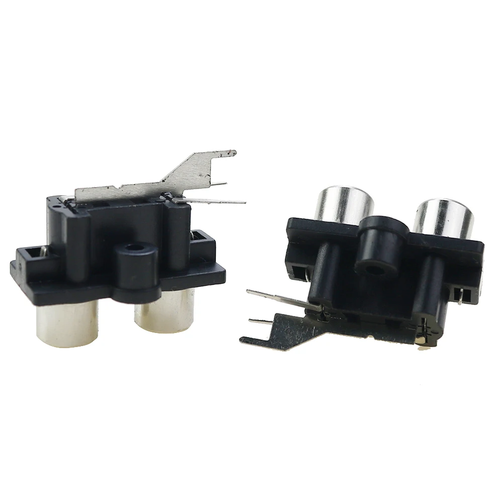 Conector RCA hembra AV audio y vídeo para montaje en placa PCB - imagen 3