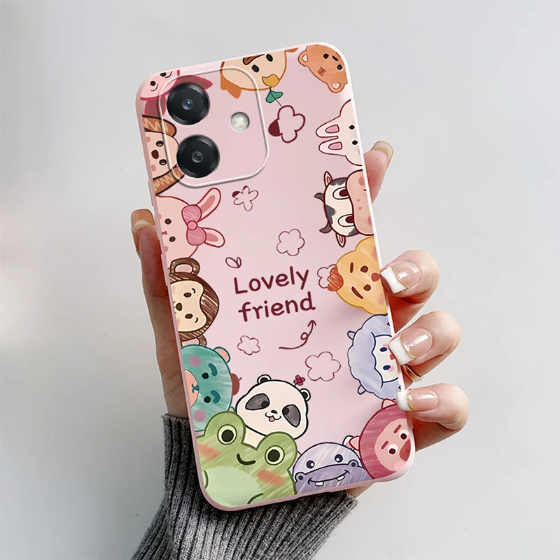 Funda de silicona suave con diseño de dibujos animados para Oppo A40